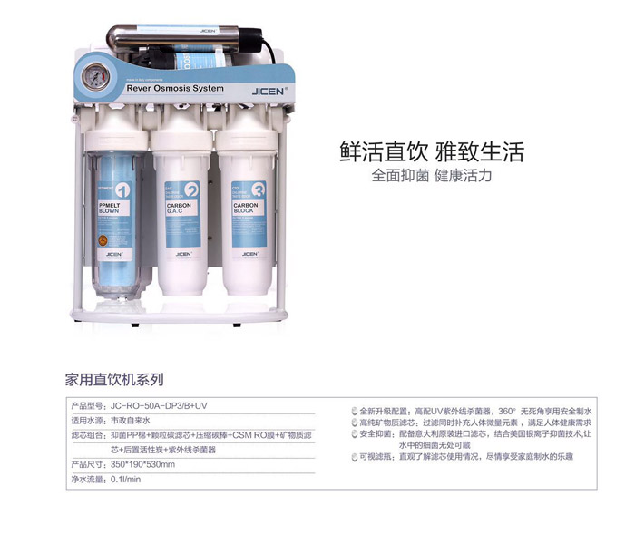 凈水器凈水流量越大≠越好，看凈水指標(biāo)選凈水器